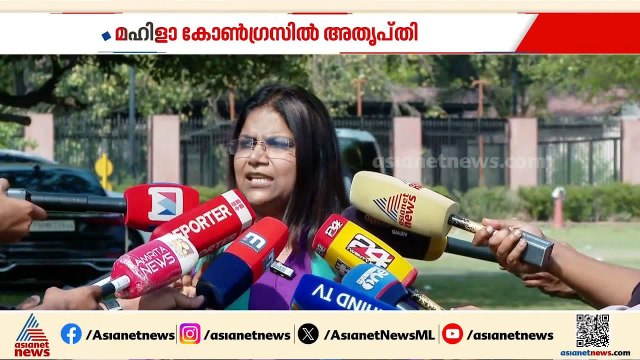 മഹിളാ കോൺ​ഗ്രസിലെ ഒരാൾക്ക് പോലും സീറ്റ് നൽകിയില്ല; ജെബി മേത്തറിനെതിരെ വിമർശനം
