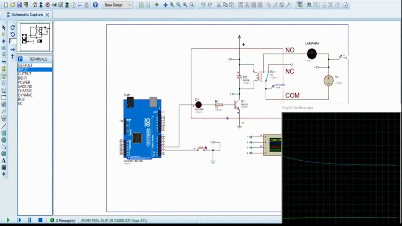 RELÉ DE FRECUENCIA Y ARDUINO UNO