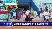 Ribuan Warga Muhammadiyah Gelar Salat Idul Fitri di Stadion Gajayana