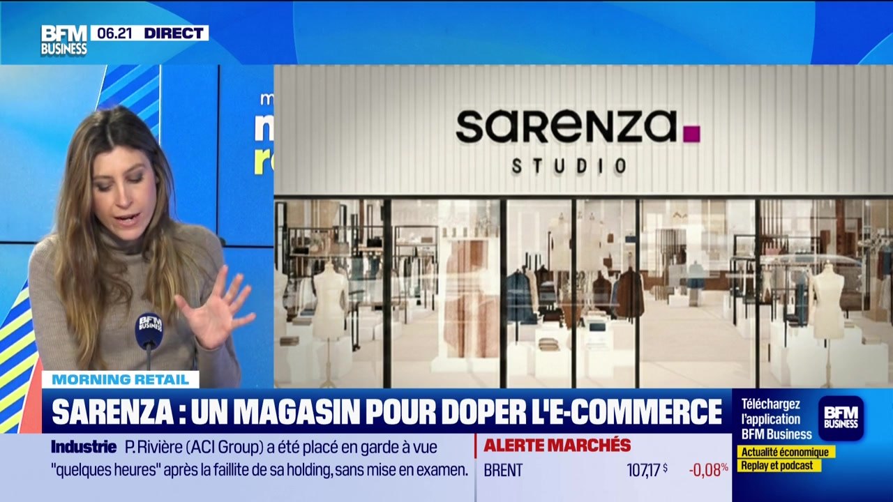 Morning Retail : Sarenza, un magasin pour doper l'e-commerce, par Eva Jacquot - 20/03