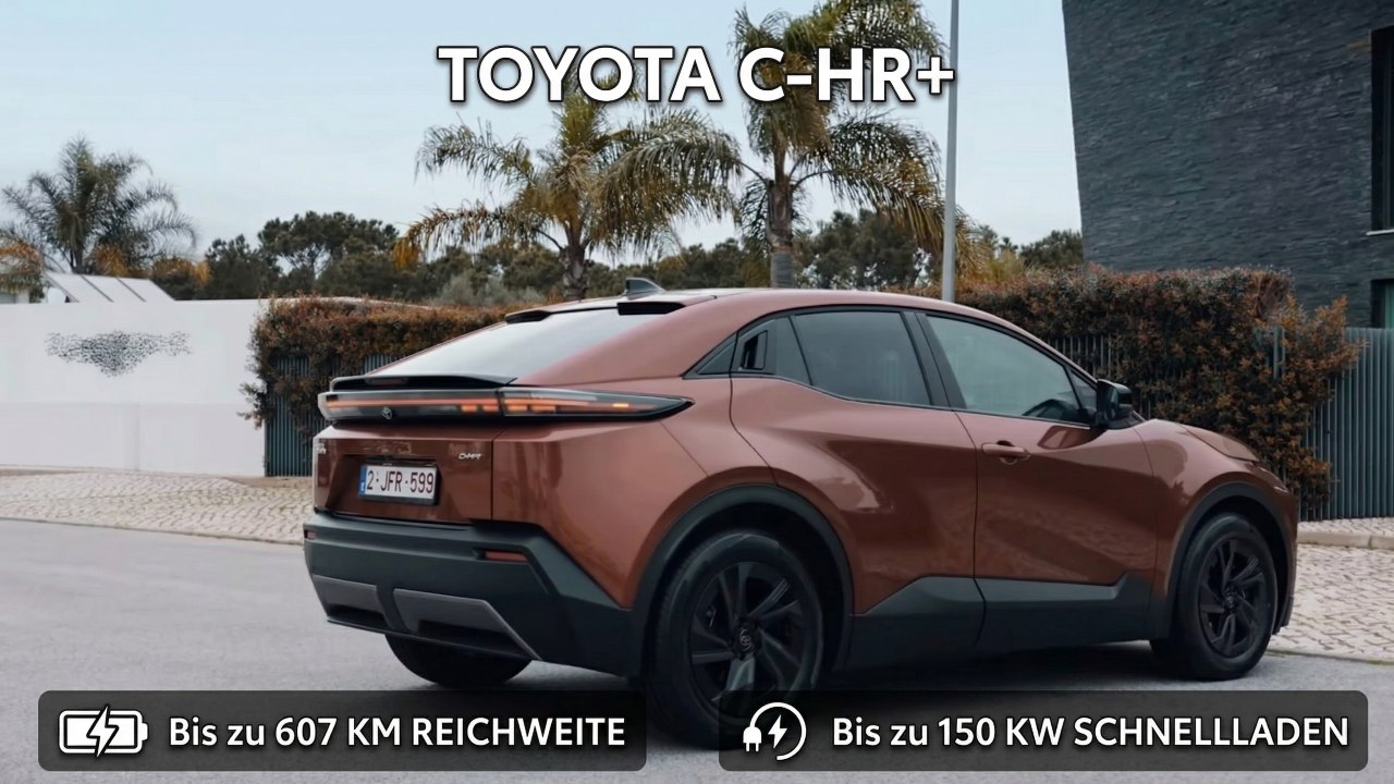 Toyota C-HR+ Frontantrieb: 607 km Reichweite & 224 PS