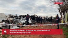 Antalya'da yangın faciası: 5'i çocuk, 6 ölü