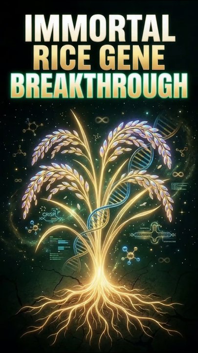 Rice Just Got a DNA Upgrade—Now It’s Basically Immortal!