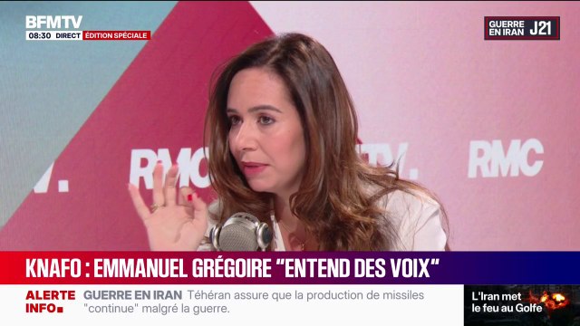 Municipales à Paris: C'est monsieur Grégoire en personne qui m'a poussé à me désister , affirme Sarah Knafo