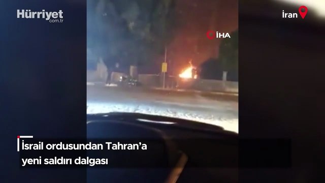 İsrail ordusundan Tahran’a yeni saldırı dalgası