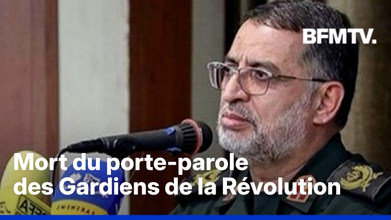 Guerre au Moyen-Orient: les Gardiens de la Révolution annoncent la mort de leur porte-parole