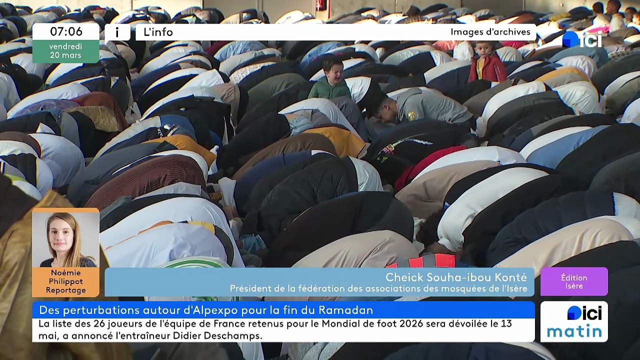 20/03/2026 - ici matin par ici Isère en vidéo