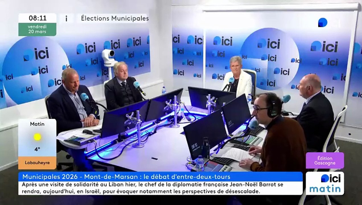 Débat second tour élections municipales - Mont de Marsan