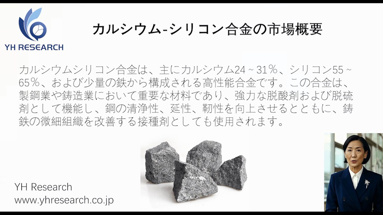 グローバルカルシウム-シリコン合金のトップ会社の市場シェアおよびランキング 2025
