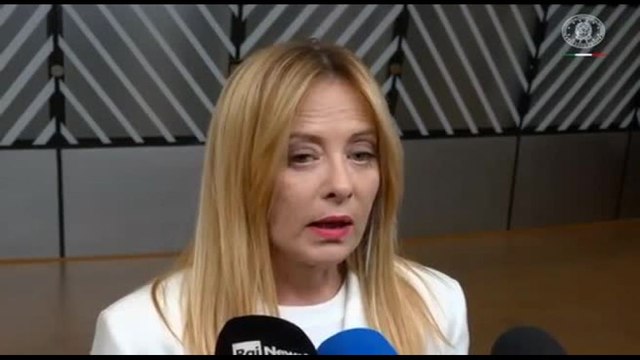 Iran, Meloni: per Hormuz no missione militare, aiuto dopo conflitto
