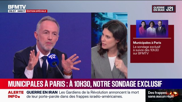 Municipales à Paris: Emmanuel Grégoire accuse Rachida Dati de l’avoir insulté de connard , Apolline de Malherbe révèle ce qui a vraiment été dit après le débat sur BFMTV
