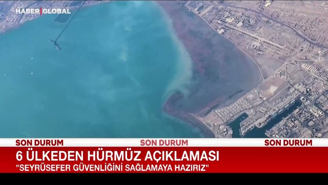 6 ülkeden Hürmüz Boğazı açıklaması