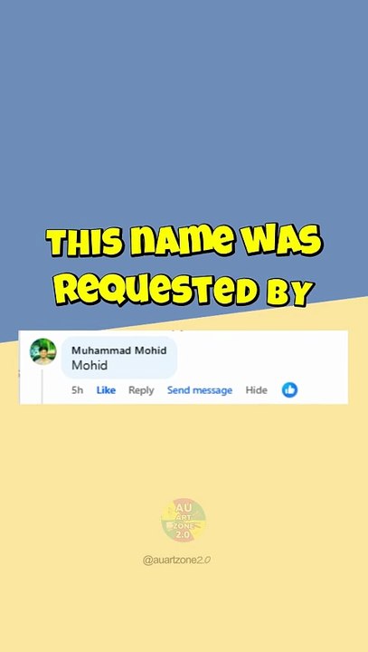 ▲ Comment Your Name | DIY CRAFT | #shorts #ytshorts #trending