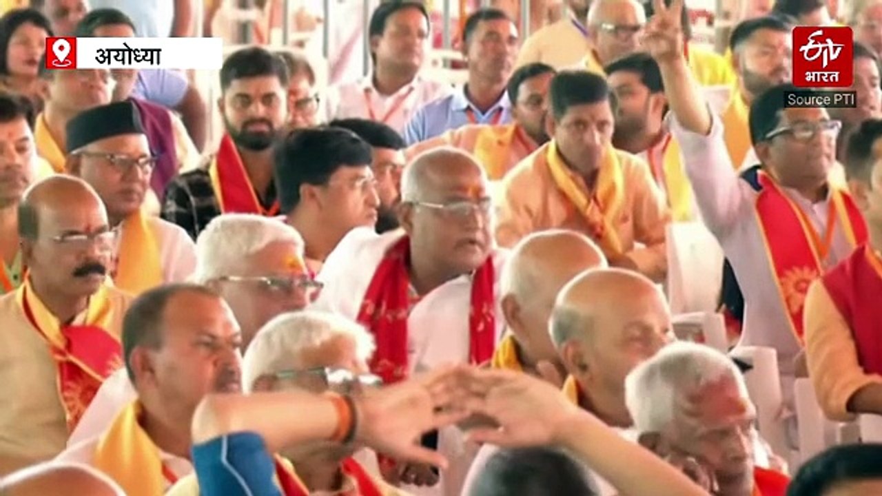 राम मंदिर में श्री राम यंत्र स्थापित, राष्ट्रपति द्रौपदी मुर्मू समारोह में हुईं शामिल