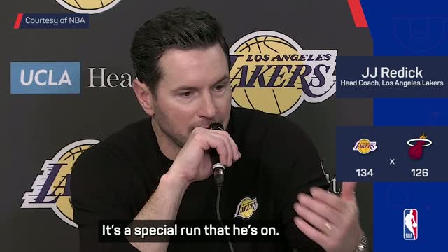 Redick praises Doncic after 'superhero' 60-point performance