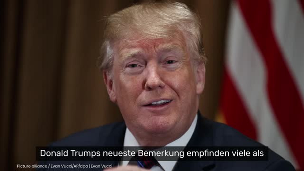 Donald Trump: 'Wie tief kann er noch sinken?' - Entsetzen über unangebrachte Bemerkung