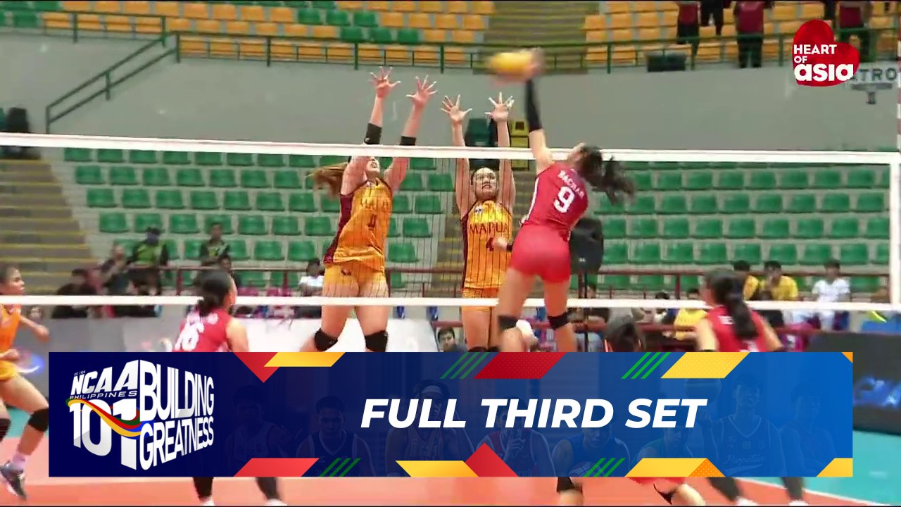 FULL THIRD SET (Quarterfinals) - Mapua Lady Cardinals vs San Beda Lady Red Spikers | NCAA Season 101