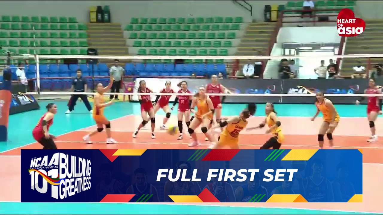 FULL FIRST SET (Quarterfinals) - Mapua Lady Cardinals vs San Beda Lady Red Spikers | NCAA Season 101