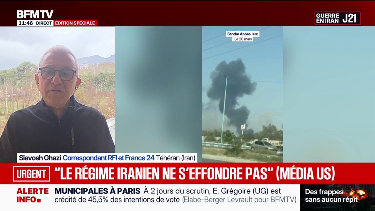 Guerre Moyen-Orient: depuis 48 heures, Téhéran beaucoup moins frappé par les missiles