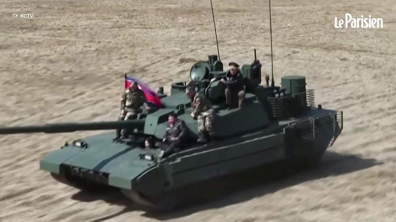 Corée du Nord : Kim Jong Un et sa fille essaient un nouveau char d’assaut