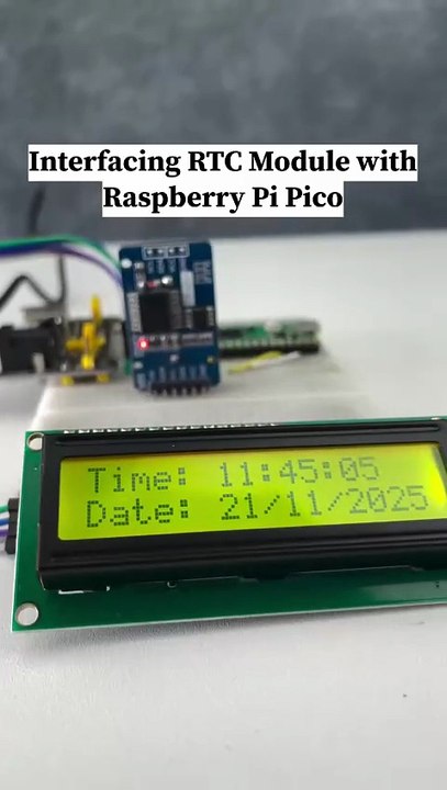Raspberry Pi Pico RTC Module