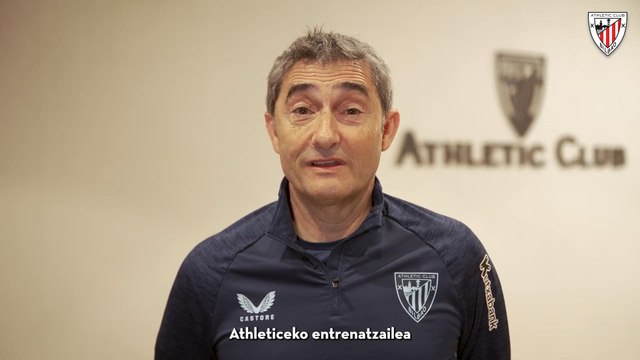 Ernesto Valverde anuncia que no entrenará al Athletic en la próxima temporada