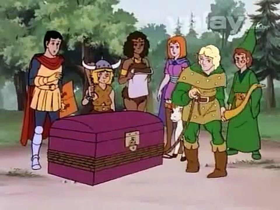 Dungeons & Dragons - Caverna do Dragão - ep 11 THE BOX - A CAIXA -  part 2of2