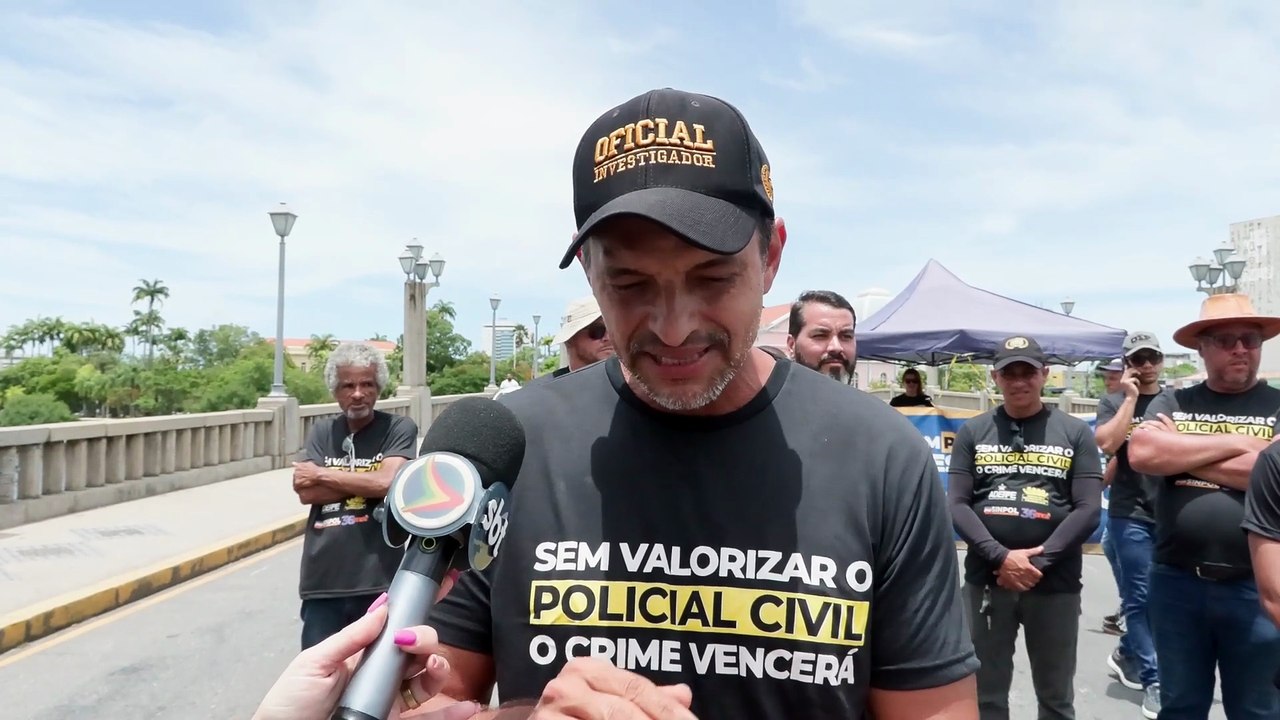 Tensão no Trânsito: Policiais Civis de Pernambuco Ocupam a Ponte Princesa Isabel - Reivindicações e Possível Greve por Melhorias nas Delegacias