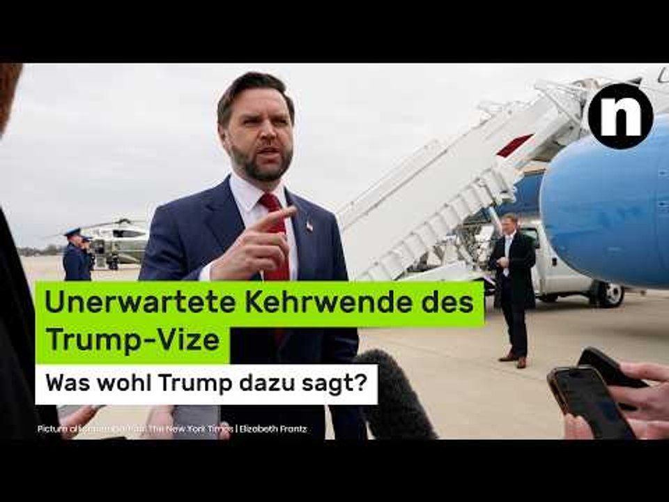 Unerwartete Kehrwende des Trump-Vize - was wohl der US-Präsident dazu sagt?