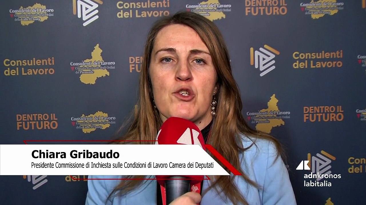 Consulenti lavoro: Gribaudo (Deputata) "Incentivare welfare dei professionisti e lavoro femminile"