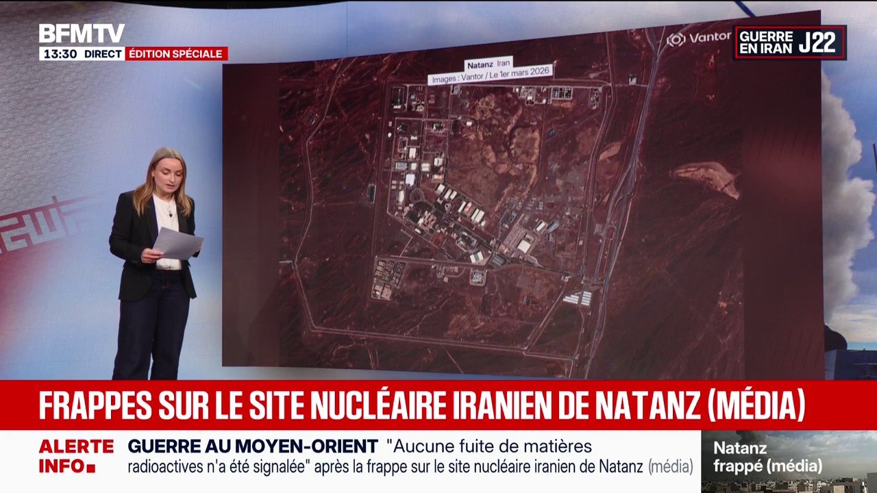 Qu'est-ce que le site nucléaire iranien de Natanz frappé les États-Unis et Israël?
