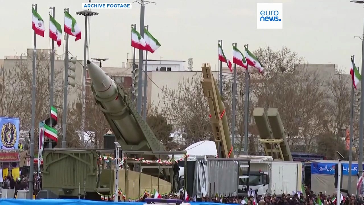 Iran says Natanz nuclear site was struck, as Tehran launches ballistic missiles at US-UK base