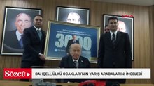 Bahçeli, Ülkü Ocakları'nın yarış arabalarına 'Göktay' ismini verdi