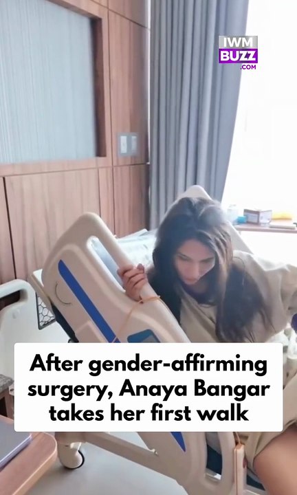 Transwoman Athlete and Cricketer Anaya Bangar shares a glimpse as she walks for the first time after her "gender-affirming" surgery from hospital bed to brave steps, it’s a journey of pain, courage, and becoming