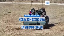 Nastolatka w czołgu. Córka Kim Dzong Una ćwiczy z wojskiem