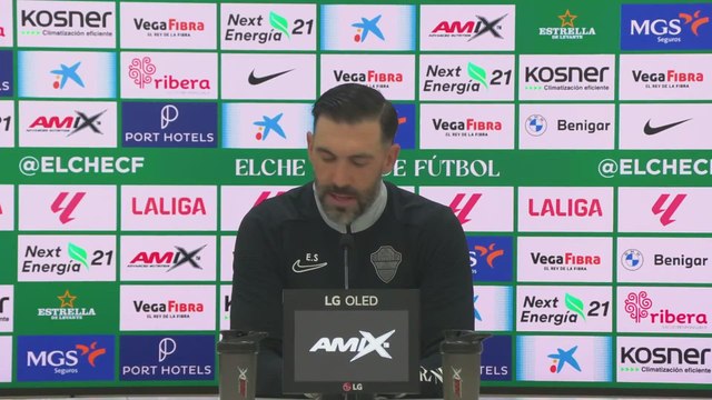 Eder Sarabia, rueda de prensa completa previa al Elche vs Mallorca