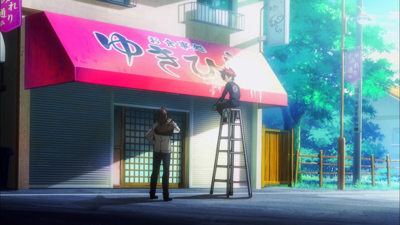 Im Anime Food Wars treten die Kontrahenten in Koch-Wettbewerben an