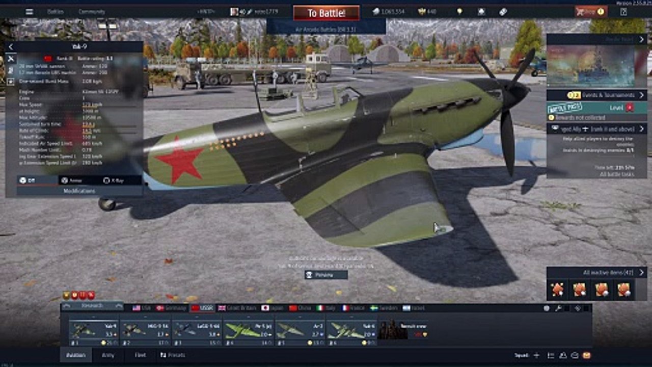 War Thunder - Soviet Air Force (Yak-9, MiG-3-34, LaGG-3-66) - Berlin - Red Star Over the Reichstag! 🚩🔥