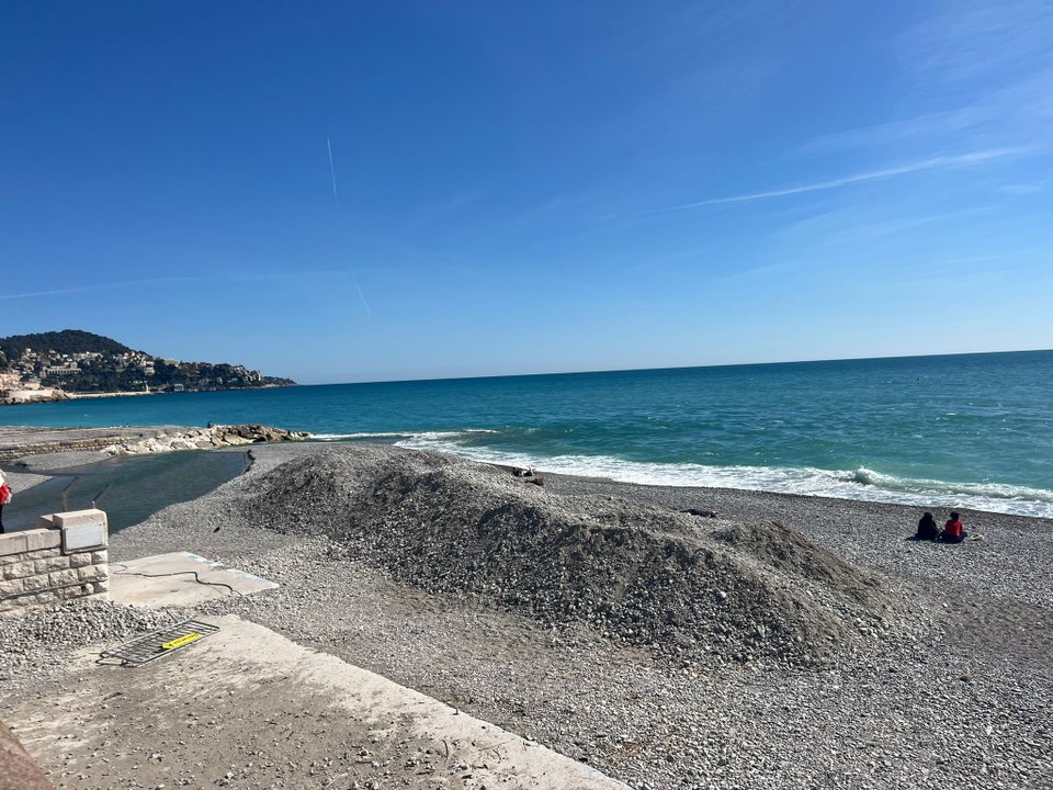 Un gros chantier sur les plages de Nice contre l'érosion