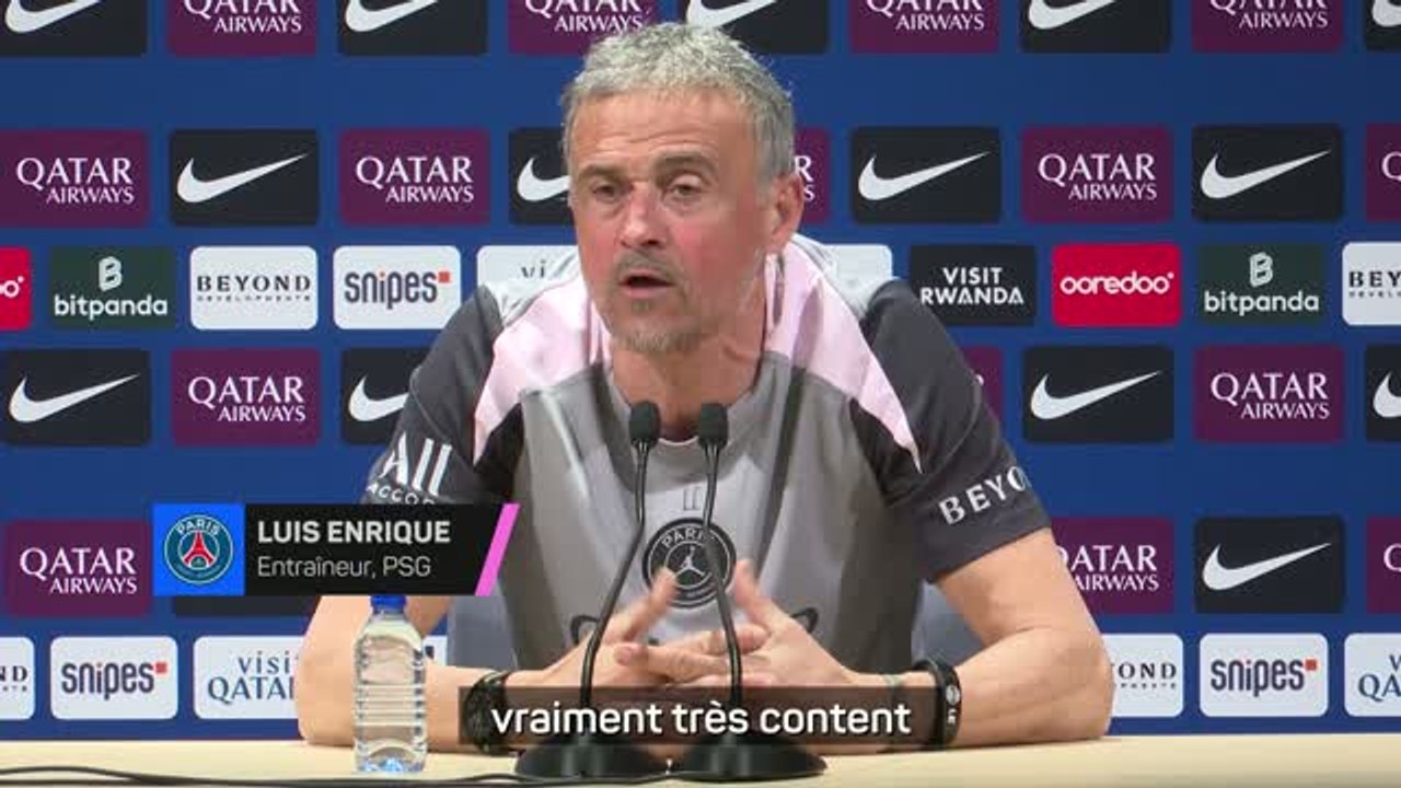 PSG - Luis Enrique : “J’aurais aussi sélectionné Chevalier si j’étais l’entraîneur de la France”