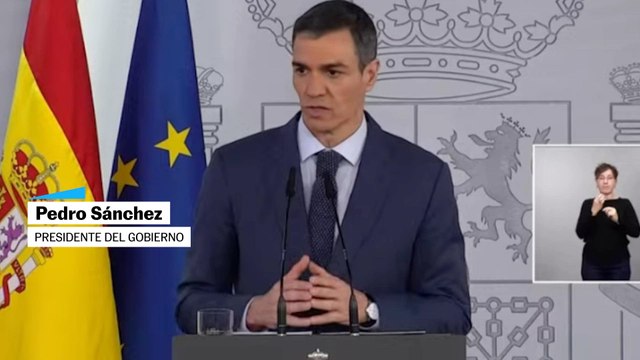 Pedro Sánchez anuncia las medidas anticris por la guerra de Irán