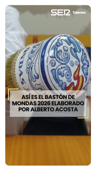 Presentado el Bastón de Mondas 2026: una ofrenda de cera a la Virgen del Prado