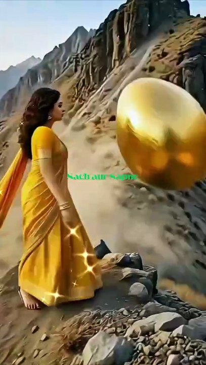 पहाड़ से गिरा सोने का अंडा औरतों की लालच ने कर दिया सब बर्बाद! 🥚
