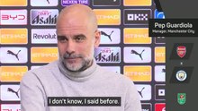 Winning Carabao Cup will not impact title race - Guardiola