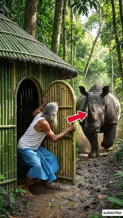 I Built Secret Bamboo House To Surviving Into The Jungle Beautiful Handmade Bamboo Carftiy