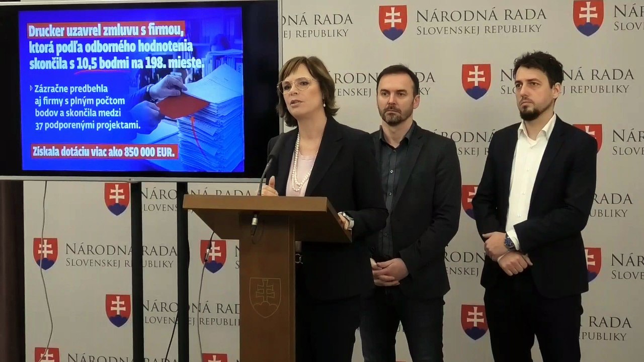 ZÁZNAM: V. Remišová žiada odvolanie štátnej tajomníčky ÚPPV pre dotačné nezrovnalosti