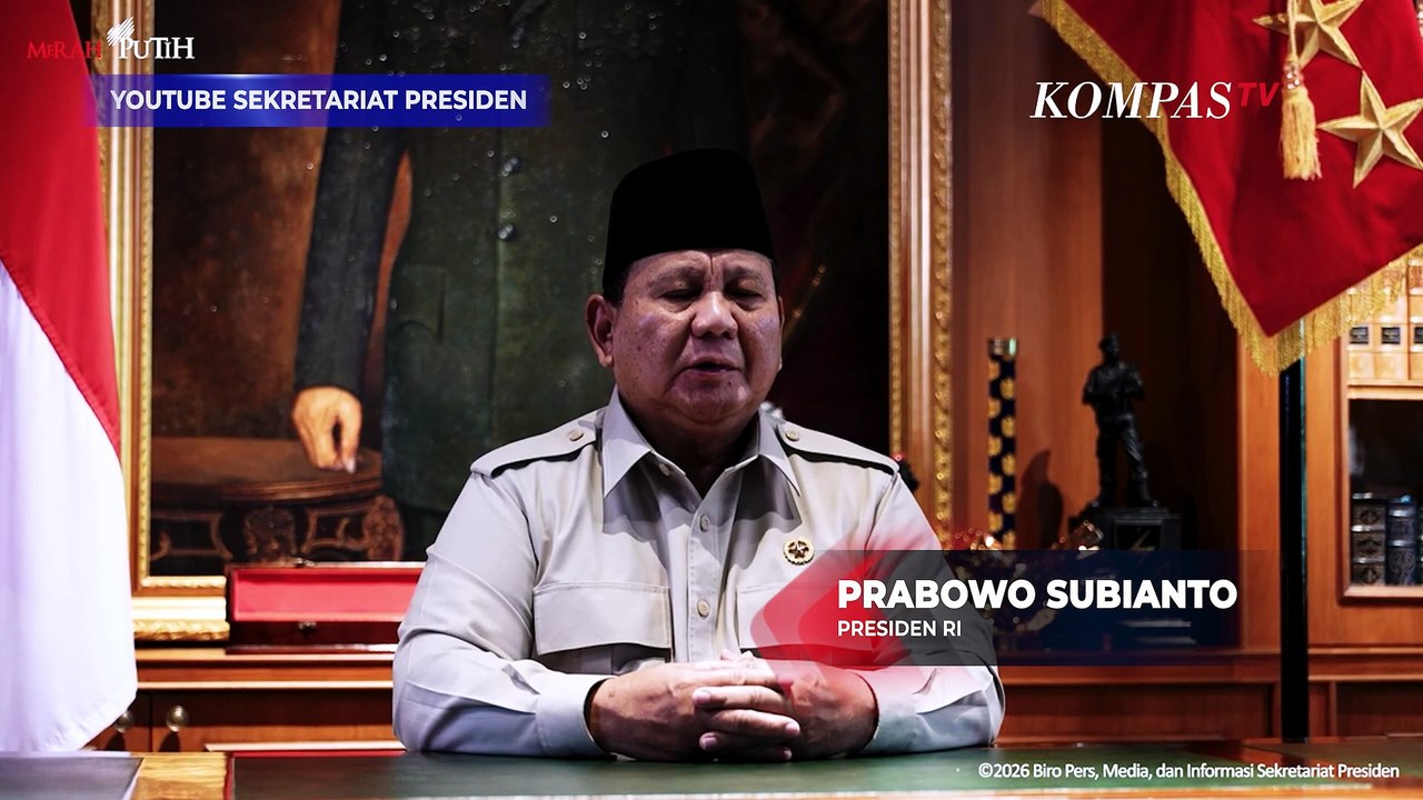 Prabowo Ucapkan Selamat Idulfitri 1 Syawal 1447 H, Ajak Perkuat Persatuan