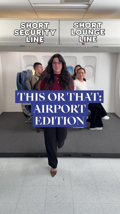 This or That: Airport Edition