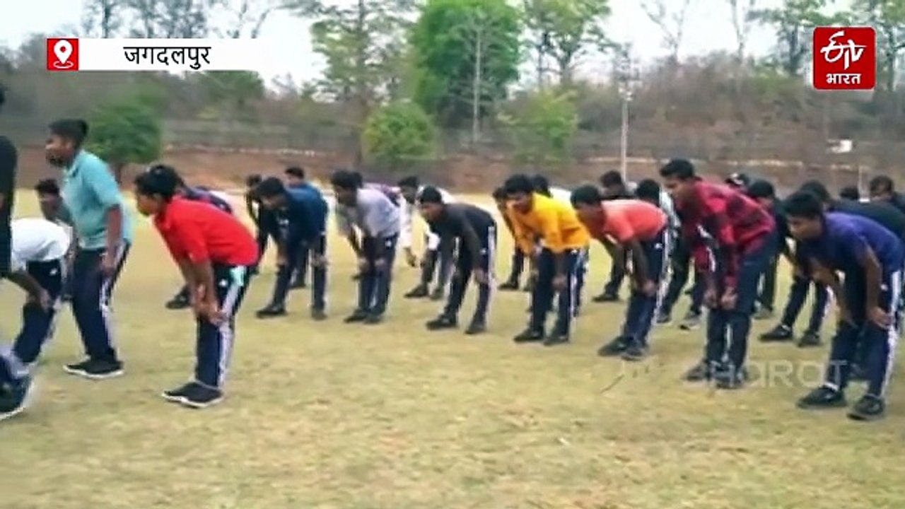 बस्तर हैरिटेज मैराथन : 200 पुनर्वासित माओवादी कर रहे अभ्यास, प्रतियोगिता के लिए मैदान में बहा रहे पसीना