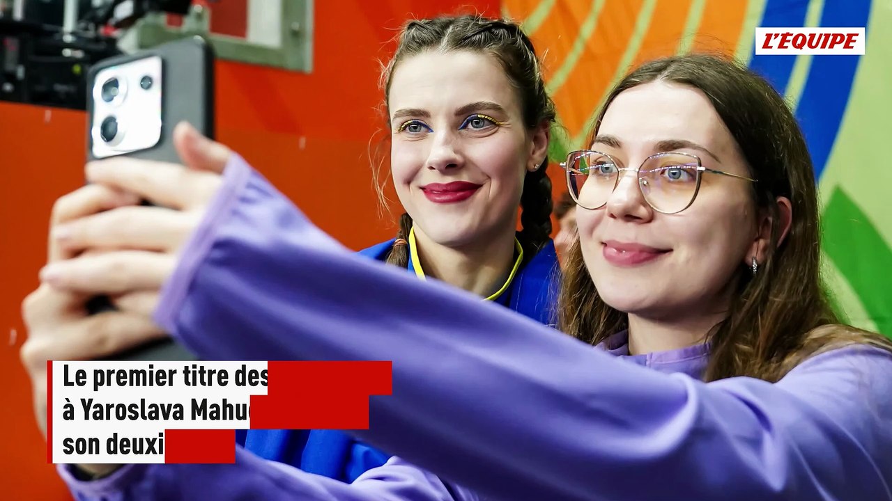 Yaroslava Mahuchikh titrée en saut en hauteur, Muhammad Kounta disqualifié sur 400 m - Athlé - Mondiaux indoor